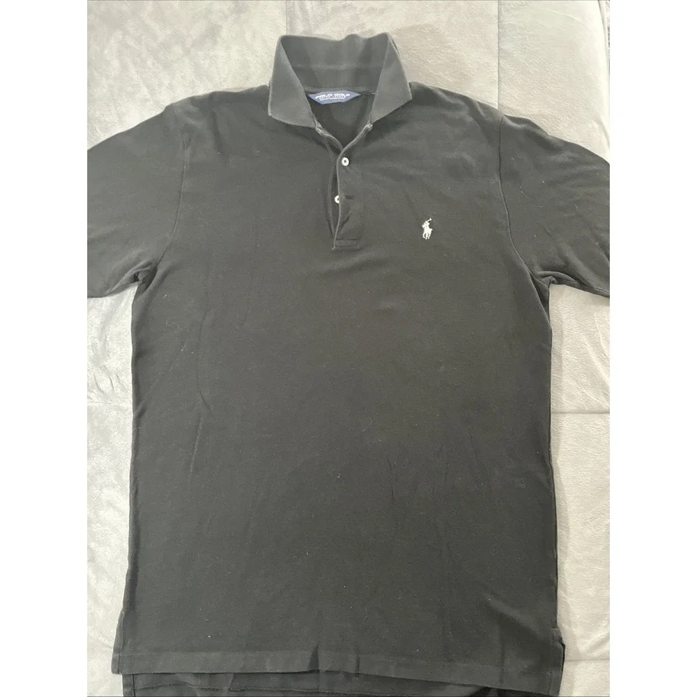 Polo Ralph Lauren Golf Black‎ Polo Shirt Men's Large